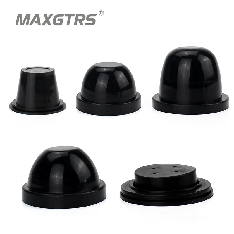 

1x HID LED Headlight Car Dust Cover Rubber Waterproof Dustproof Sealing Headlamp Cover Car Styling Accessories DIY Retrofit Work