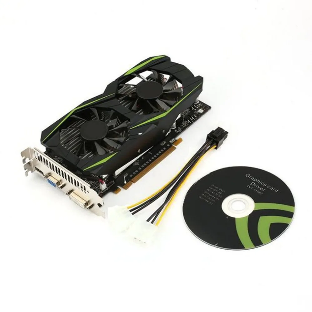 

GTX750TI GDDR5 4GB 128Bit 3000MHz HDMI Gaming Video Cards Graphics Card High Bandwidth With Built-in Cooling Fan random color