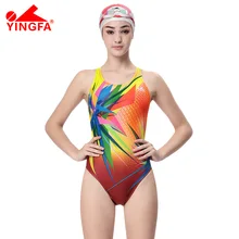 Yingfa купальники женские Дети Гонки конкурентные купальный костюм для девочек, тренировочный конкурс плавки для профессиональных плавцов