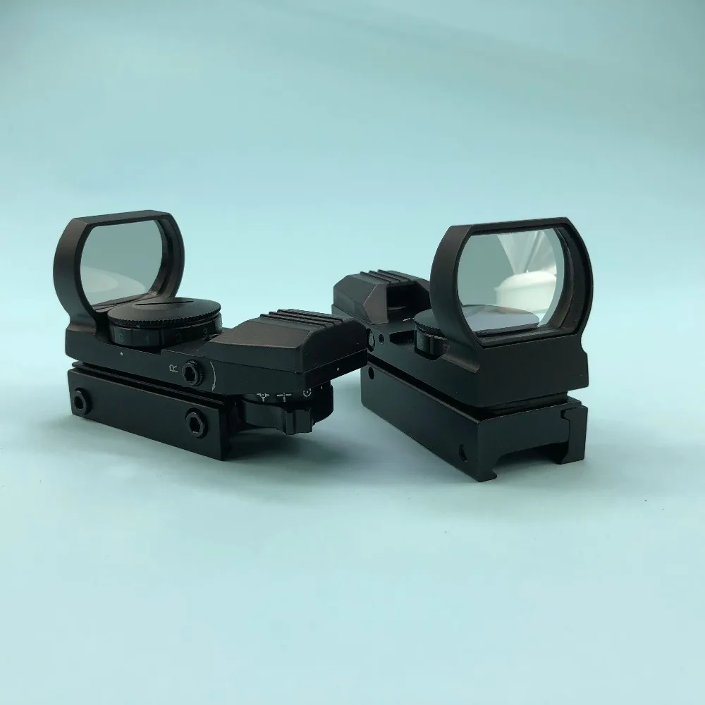 4 Сетка Red Dot Reflex Прицел 11 мм/20 мм Rail Охота Airsoft оптика область голографическая аксессуары для тактического оружия D4B