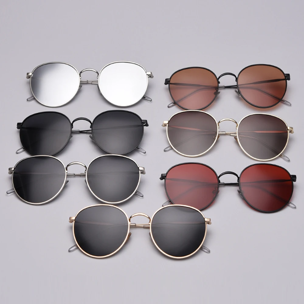 Peekaboo, металлические круглые солнцезащитные очки для женщин, Поляризованные, красные, оранжевые, Ретро стиль, солнцезащитные очки для мужчин, очки для вождения, аксессуары, лето