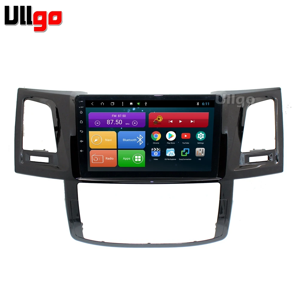 

9 inch Octa Core Android 8.1 Car DVD GPS for Toyota Hilux Vigo Autoradio GPS Car Head Unit with Radio RDS BT Wifi Mirrorlink