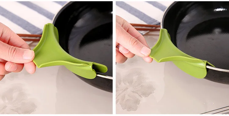 Креативная силиконовая противоскользящая Воронка для супа с носиком для горшков, кастрюль, миски и банки, кухонный гаджет, инструмент