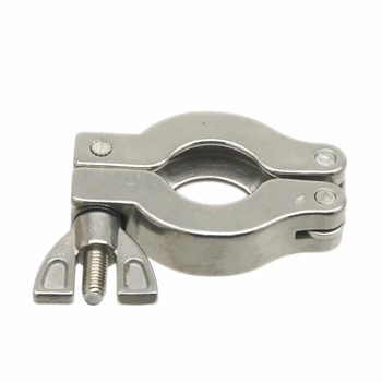 

ISO-KF16 NW/KF-16 Hinge Wing-Nut Clamps Stainless Steel 304 Vacuum Flange Fitting (No Centering & O-Ring)