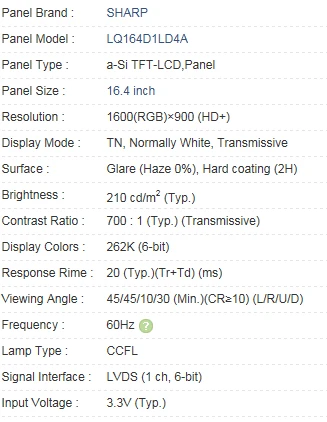 LQ164D1LD4A LP164WD1 TLA1 B164RW01 V.0 для sony Vaio PCG-81212M VGN-FW серии VPCF12F4E 1600*900