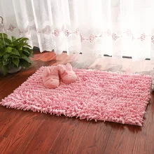 Новые меховые коврики,, европейский стиль, простые шенилловые толстые шерстяные коврики