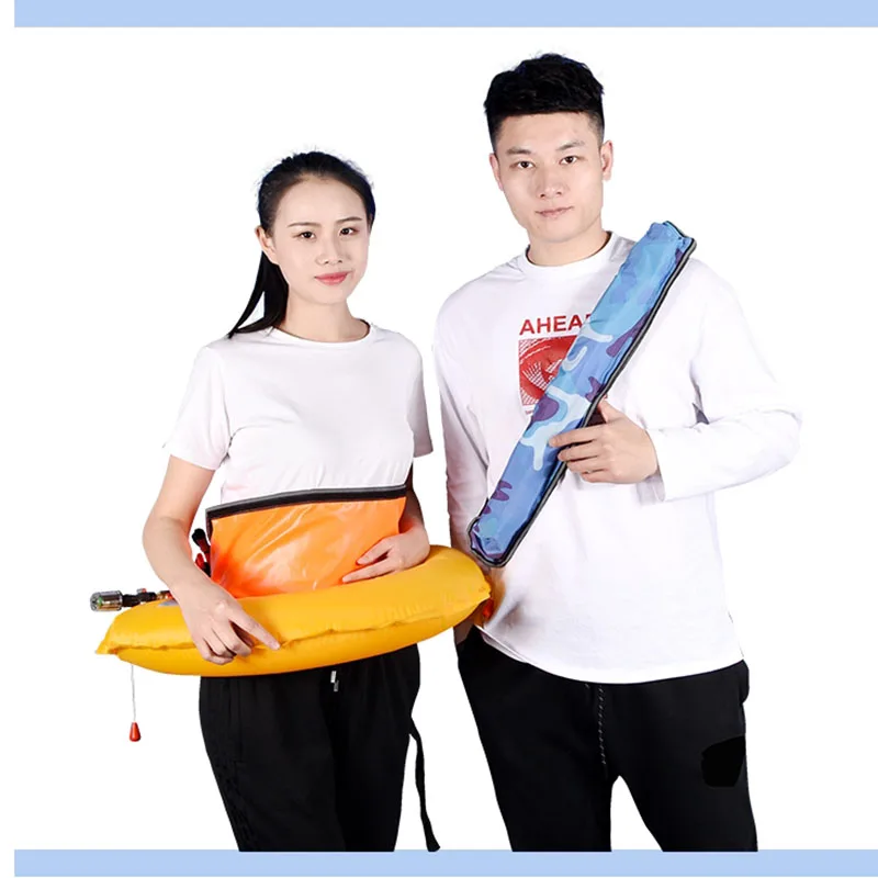

Waistband Automatic Inflatable Swimming Life Jacket Fishing Life Vest Outdoor Water Sport Safety Jacket Swimwear Floating Vest