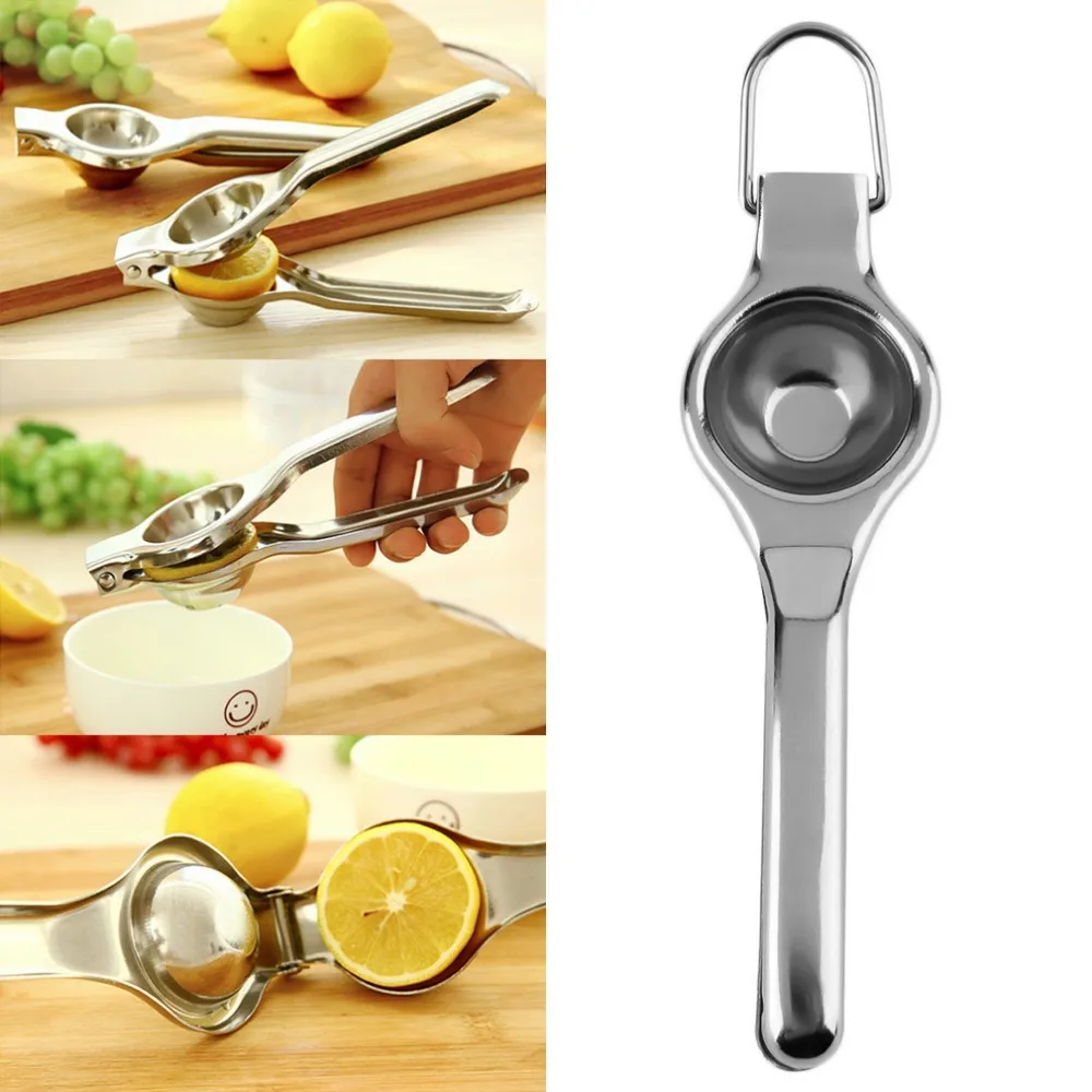 

PREUP Stainless Steel Hand Orange Lemon Juice Press Squeezer Convenient Fruits Squeezer Citrus Juicer Fruit & Vegetable Tools
