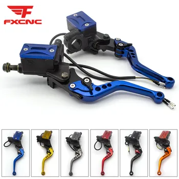 

7/8" Adjust Motorcycle Master Cylinder Brake Clutch Levers For 50CC - 300CC Yamaha Honda Suzuki Kawasaki Hydraulic Brake Clutch