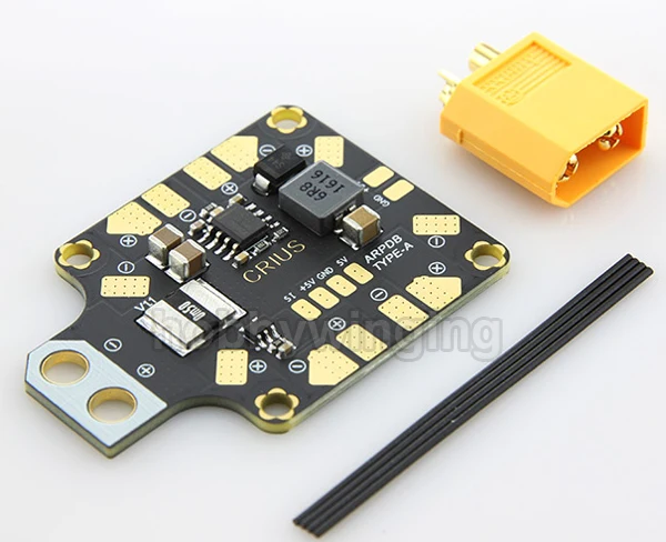 Новое поступление 2017 CRIUS ARPDB 5 3 В а 1 МГц DC PDB с BEC Type A XT60/Type B поддержка макс. 28 в 90A|pdb