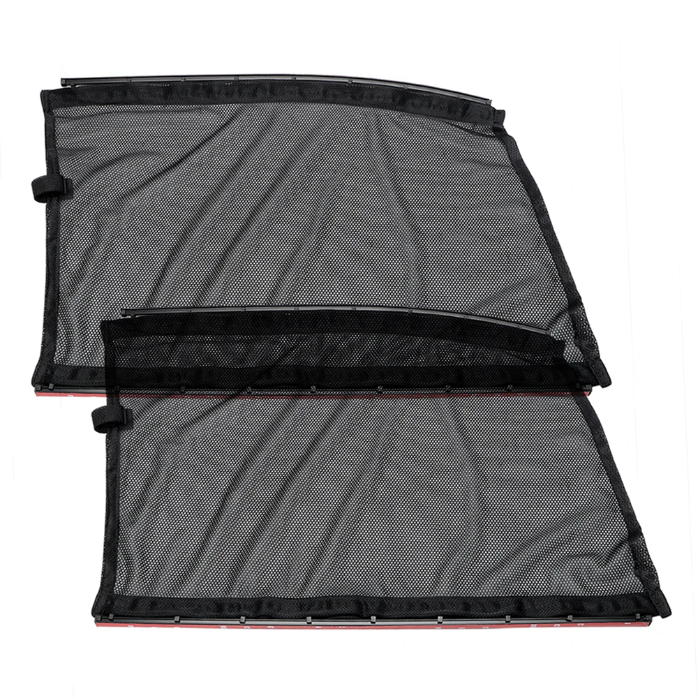 

2Pcs Car Curtain Car Sun Shade Black Auto Styling For Front Side Window UV Protection Sunshade Curtains Interior Accessories