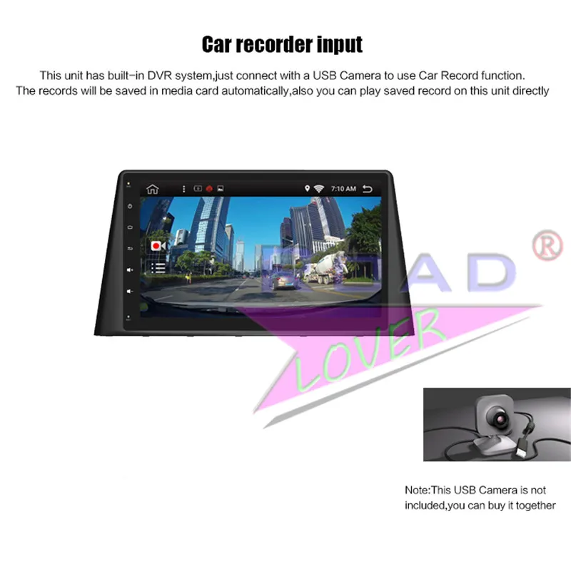 Best Roadlover Android 8.1 Car Media Center Player Radio For Peugeot 308 2016 Stereo GPS Navigation Automagnitol Two Din Video NO DVD 15