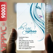 90003 сделать визитки онлайн бесплатно-матовые лица прозрачная карта тонкий 0,36 мм