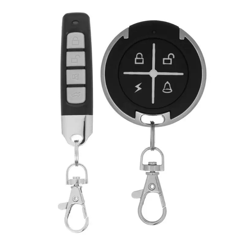 Universal 433MHz Wireless 4 Keys Copy Cloning Garage Door Remote Control Duplicator Key for PT