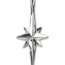 10 шт много Мода родиевое покрытие звезда Вифлеема ювелирное украшение аксессуар Подвеска-талисман