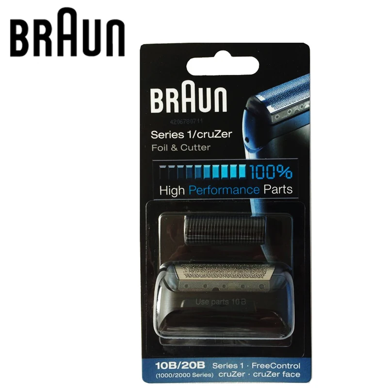 Замена Электробритва Braun Blabe 10B/20B (серия 1000/2000) Фольга и режущая головка 1 серия MG5010