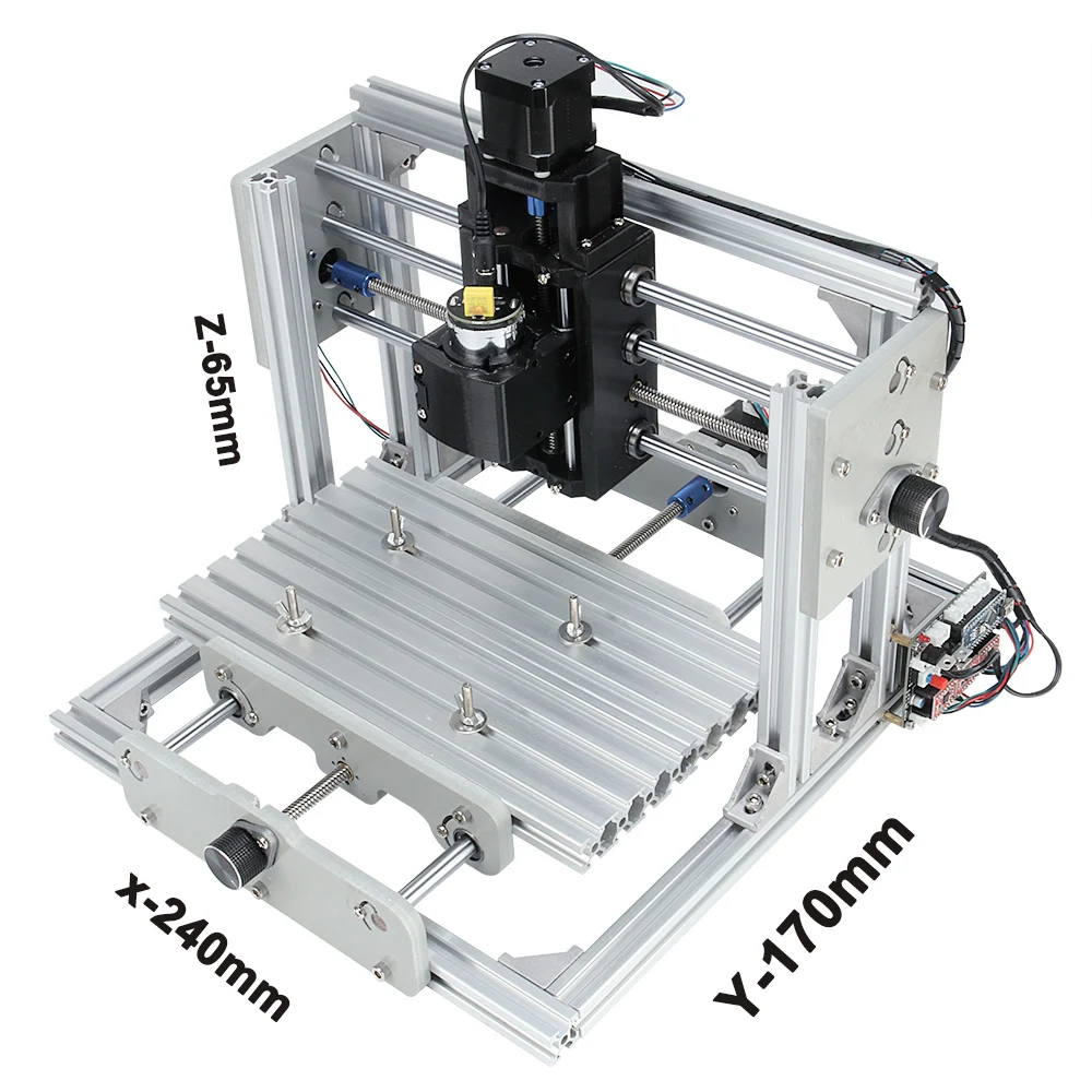 cnc 2417,diy cnc engraving machine,3axis mini Pcb Pvc Milling Machine,Metal Wood Carving machine,cnc router,cnc2417,grbl control-in Wood Routers from Tools ...