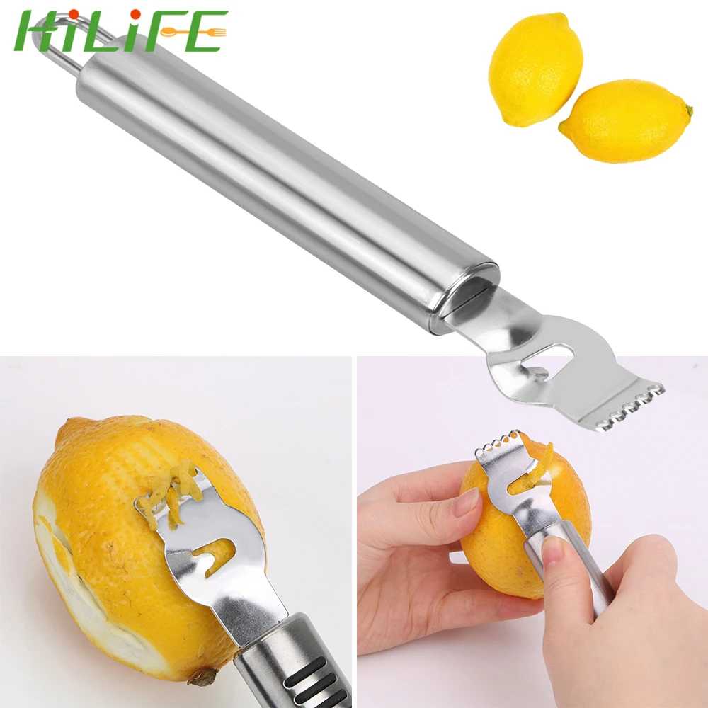 HILIFE Vegetable Peeler Fruit Peeler Stainless Steel Lemon Orange