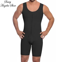 Дерзкая ANGELIA мужской корсет пикантные облегающие леггинсы боди молния потливость живота управление талии тренер колготки для новорождённых корректирующи