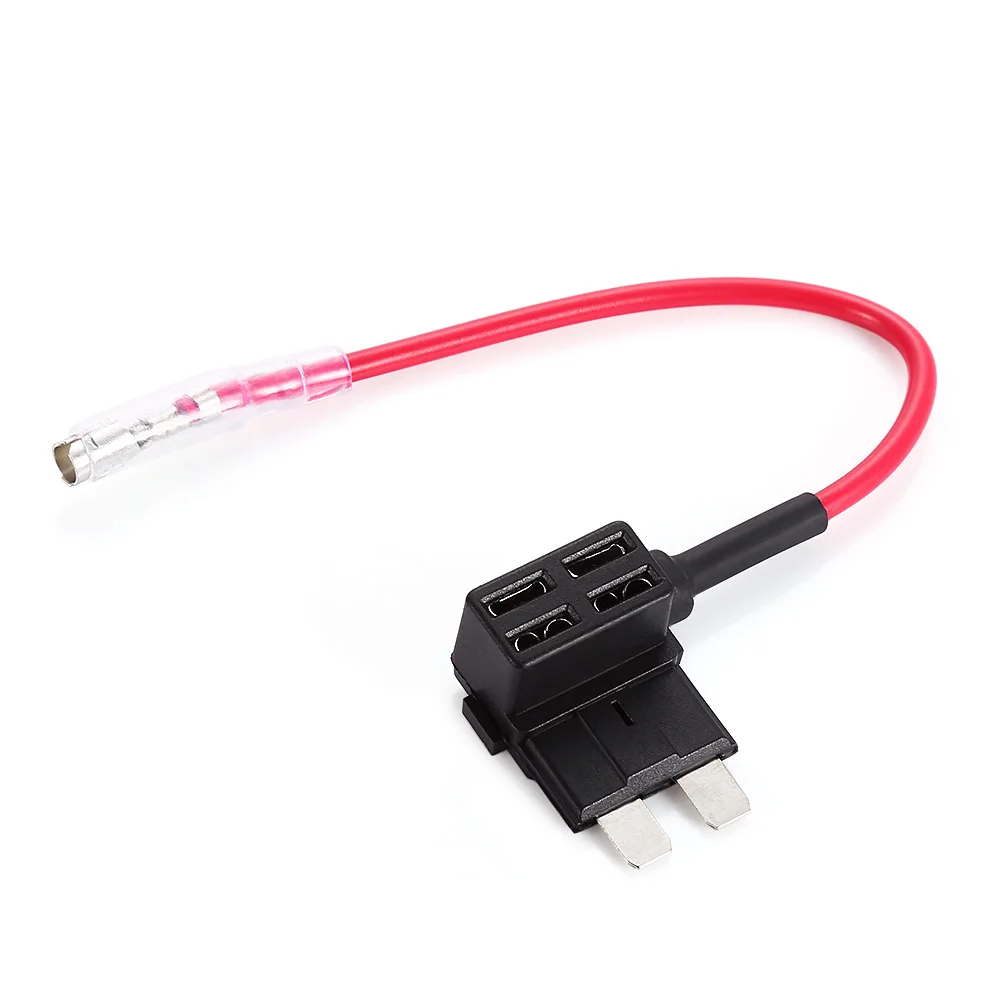 Universal Hard Wire Kit Car Driving Recorder Drop Line Fuse Box Power Cord Compatible with DC 12 24V Cars Safe Driving-in Battery Jump Cable from ...