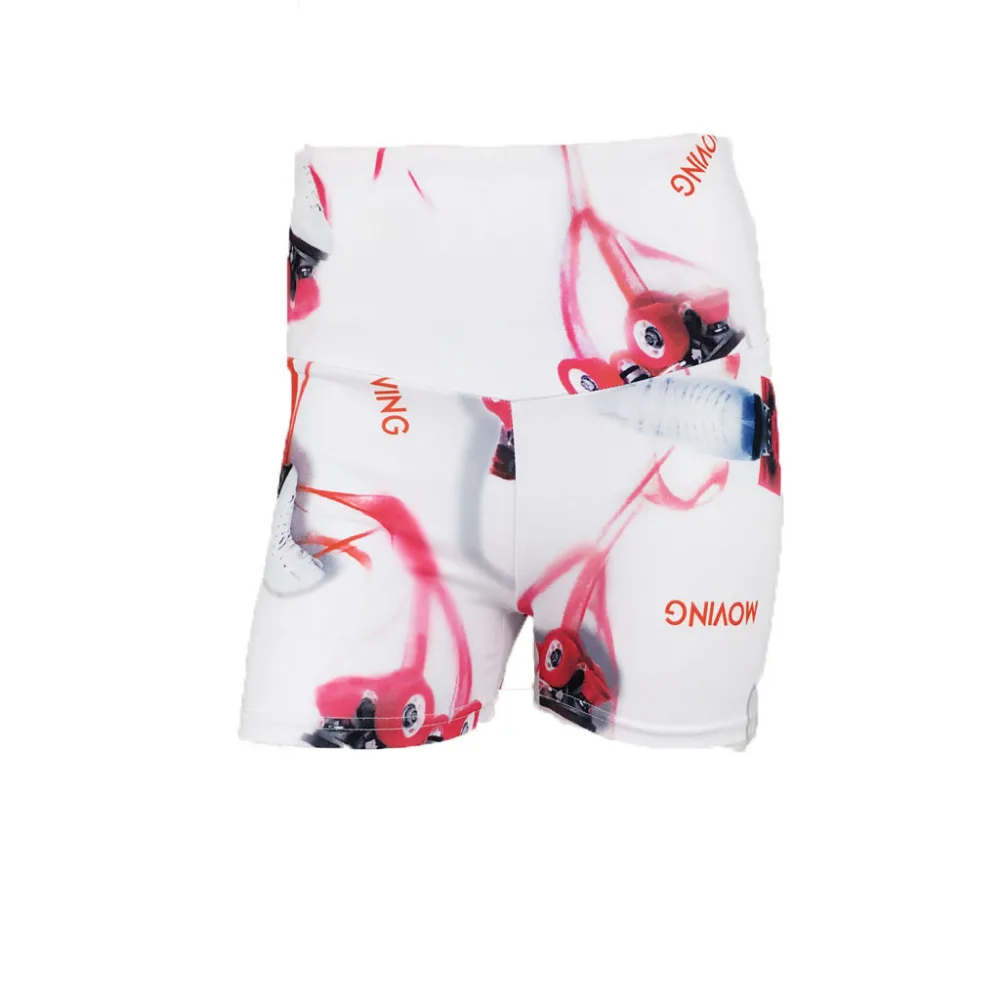 2019 women's digital printing sexy yoga shorts high waist yoga shorts quick-drying fitness yoga shorts ladies gym fitness 40J1 (2)