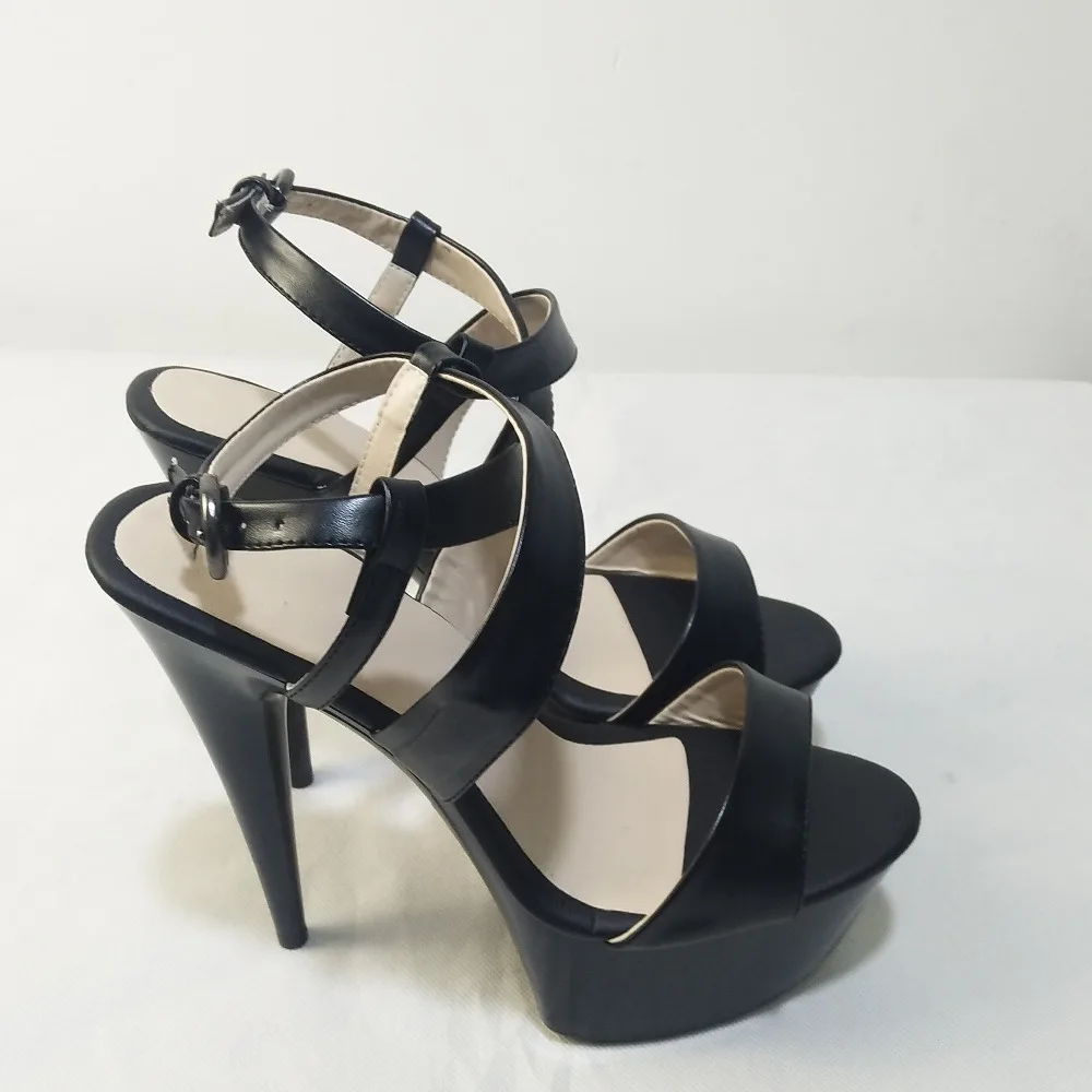 Summer ladies sandals hot style color club shoes, 15 cm high heels, 6 inches club dance shoes