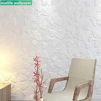 

3D soft package wallpaper kindergarten anti-collision kids room bedroom office TV background waterproof foam PE wall stickers