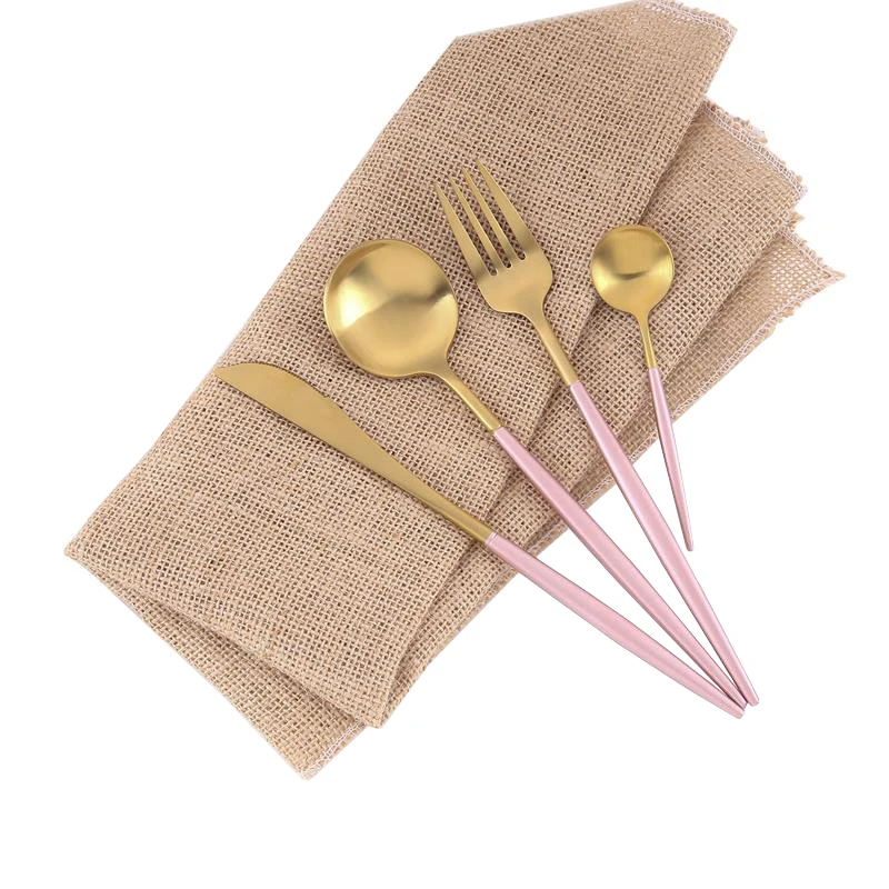 pink flatware set (3)