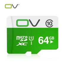 2016 OV 64gb micro sd card class 10 SDXC 64GB Memory Card TF Card Micro SD Card Pass H2testw