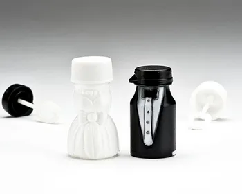 

New Hot 72Bride and 72Groom Wedding Bubble Bottle 144PCS/Lot soap water bottle for wedding and part