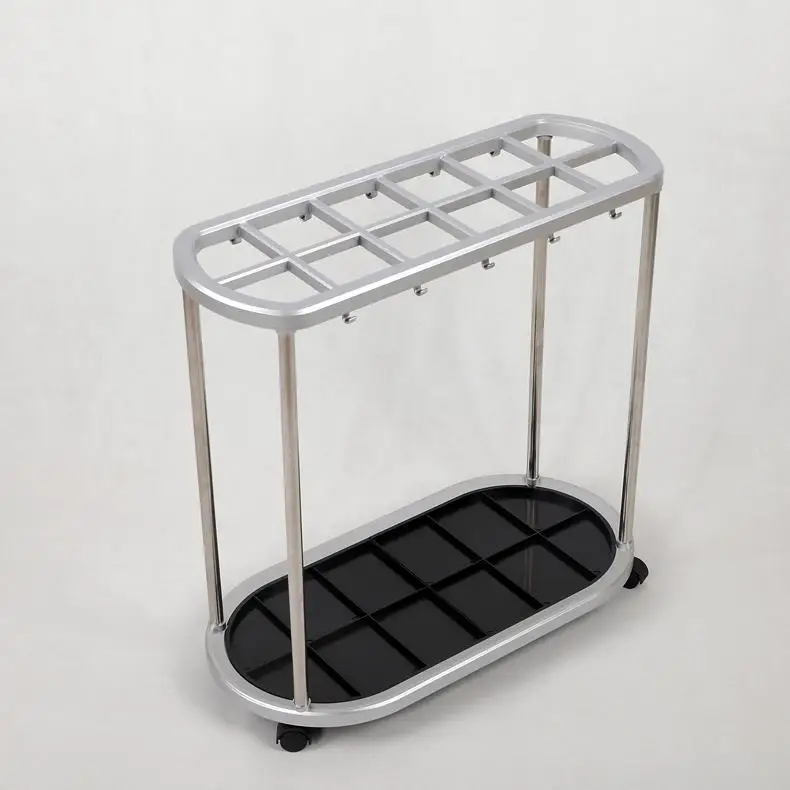 1 PC Umbrella Stand Holder Umbrella Storage Rack 12 Holes Barrel