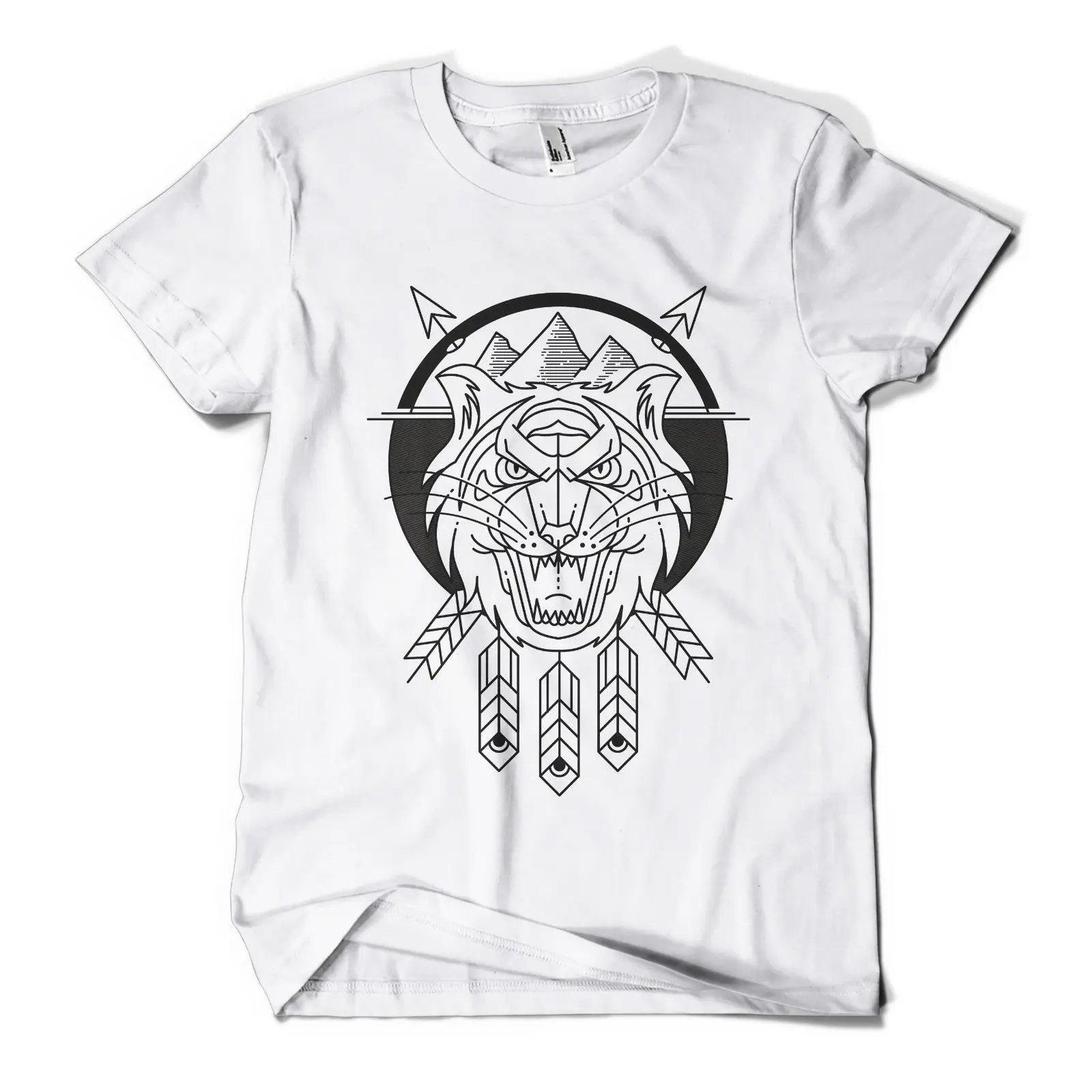 

Killer Tiger T Shirt Fashion Print Cat Hipster Urban Design Mens Girls Tee Top New T Shirts Funny Tops Tee New free shipping