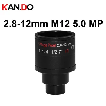 

HD 5.0Megapixel Varifocal 2.8-12mm lens IR CCTV Camera Lens IP Camera Lens D14 Mount F1.4 Horizontal Viewing Angle 90~38D