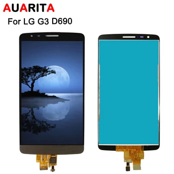 

1pcs LCD For LG G3 Stylus D690 D693 LCD Display Touch panel Screen Digitizer with frame Assembly Replacement for LGG3 D690 D693