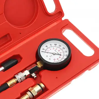 

0 ~ 300 PSI / 0 ~ 20 Bar Portable Car Petrol Engine Cylinder Leakage Pressure Compression Tester Test Kit