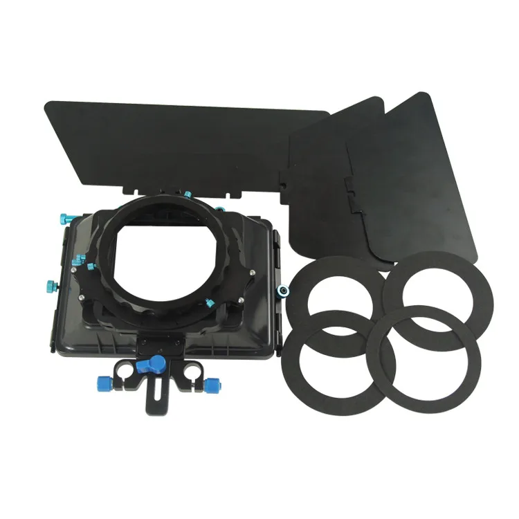 Professional Metal DSLR Camera Matte Box With Filters Slot Design For