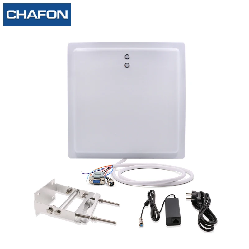 CHAFON 15 м UHF RFID считыватель встроенный 12dBi антенна IP65 с интерфейсом RS232/RS485/WG26 и светодиодный индикатор для парковки