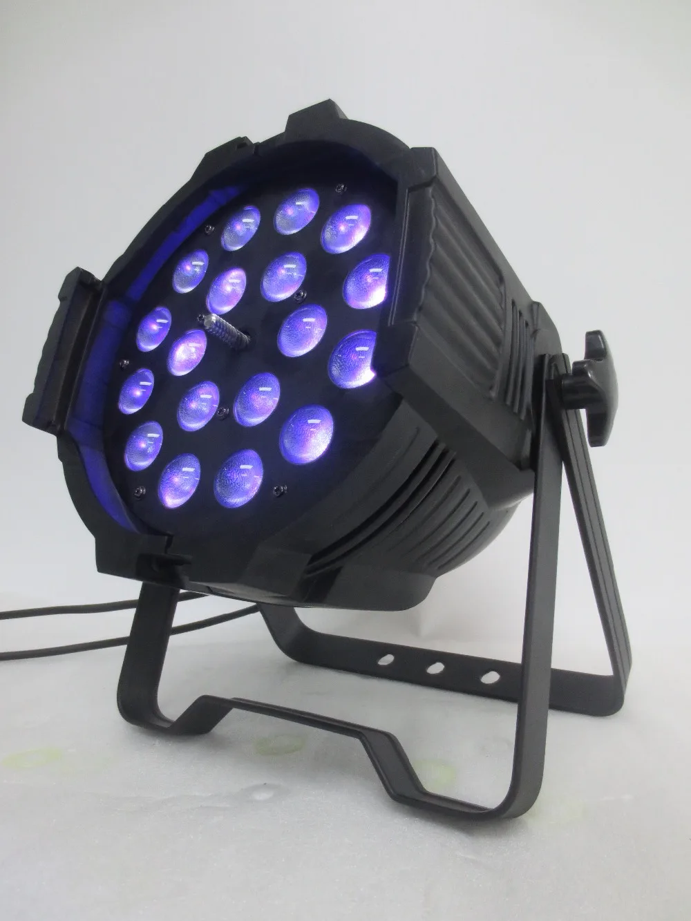 -24 шт. 18x18 Вт rgbwa УФ 6in1 зум led par 64 свет 10-60 градусов пар привело этап dj клуб освещения