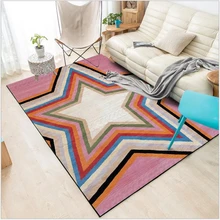AOVOLL ковры для гостиной звезда сладкий розовый коврик под дверь спальни кухня пол гостиная стол аксессуары Рождественский коврик