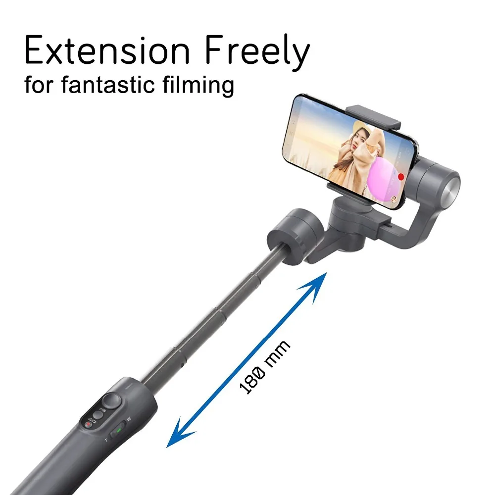 UK Stock FeiyuTech Vimble 2 3-Axis Handheld Gimbal Stabilizer for iPhone X 8 7 Plus Samsung Galaxy S9+ S9 Smartphone