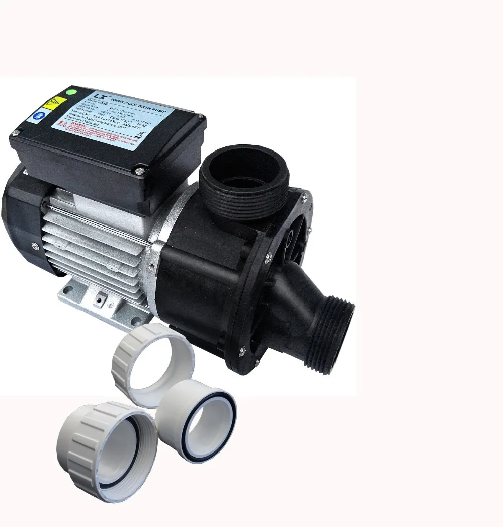 LX JA50 spa bathtub whirlpool pump with 0.5HP 220V 50HZ or 60HZ as circulation pump for AMC Winer Spa, Chinese Spas, Spa Serve. LX JA50 spa bathtub whirlpool pump with 0.5HP 220V 50HZ or 60HZ as circulation pump for AMC Winer Spa, Chinese Spas, Spa Serve.