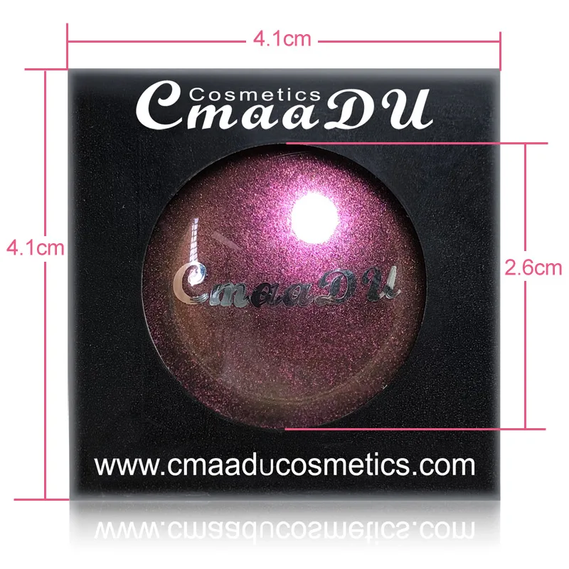 CmaaDu Хамелеон металлик палитра теней для век блестящие алмазные блестящие тени для век Пудра Макияж Тени для век Палитра 4 цвета