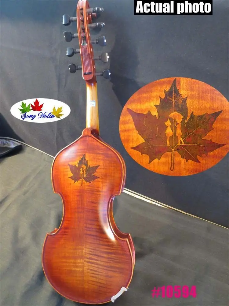 

Baroque Style SONG Maestro 4x5 strings 15"Viola d'Amore,powerful sound #10594