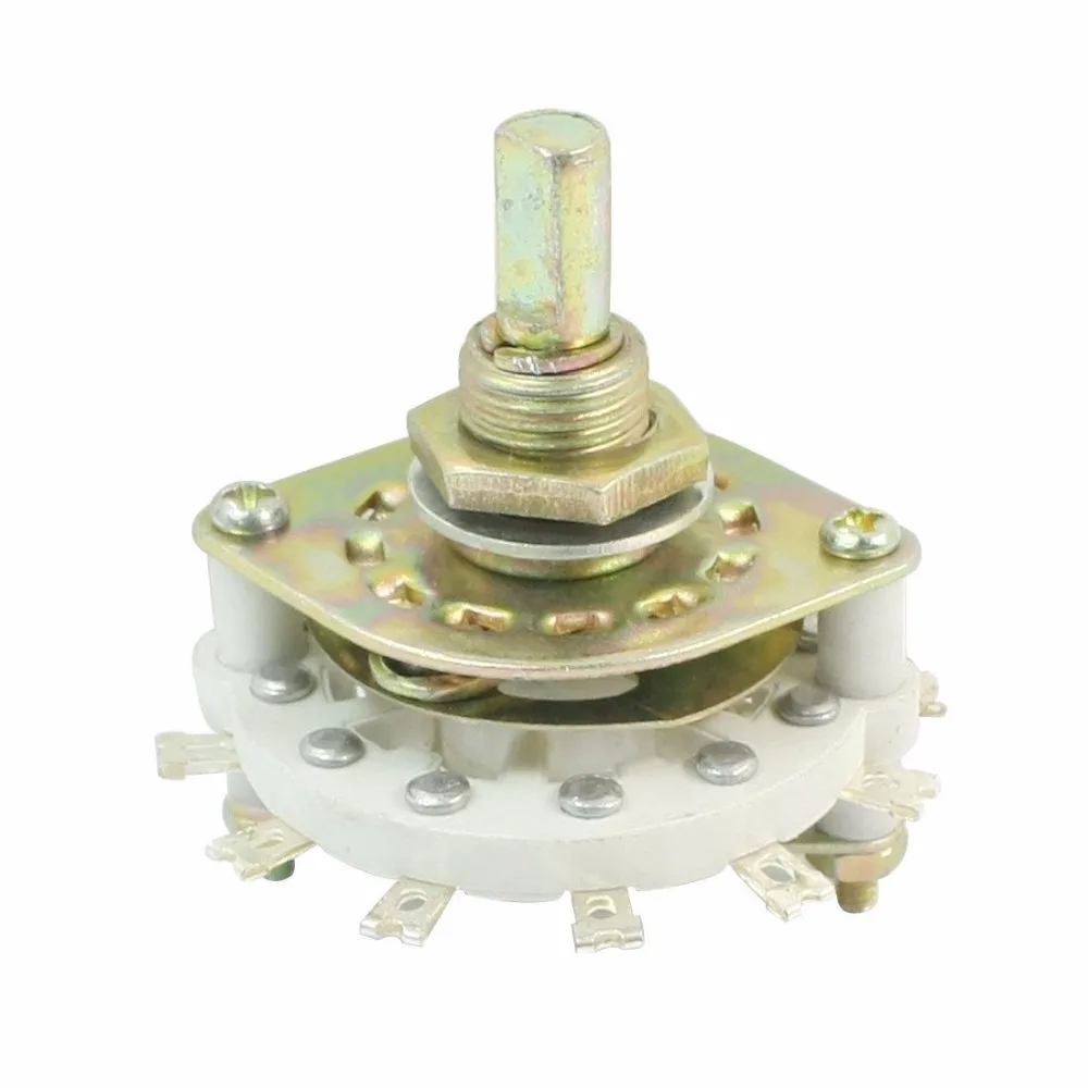 1PCS Plastic Knob Single Deck Rotary Switch 1P6T/1P7T/1P8T/1P9T/1P10T