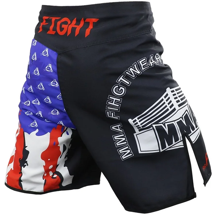 VSZAP месть шорты MMA Спорт Смешанные боевые искусства тайского бокса и спарринга