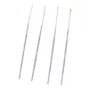 4Pcs Stainless Steel Copper Different Shapes Ear Pick Ear Wax Curette Earwax Removal Set Portable Size For Home And Travel Use 2