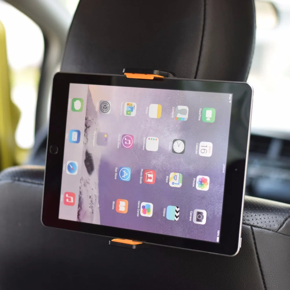  Universal 360 Grad Auto Rücksitz Kopfstütze Halter-standplatz für iPhone ipad GPS Samsung LG Tablet