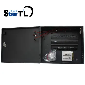 

Biometric Fingerprint And Card Reader Access Controller 1 Doors Access Control Panel inbio160+With Power Supply Box
