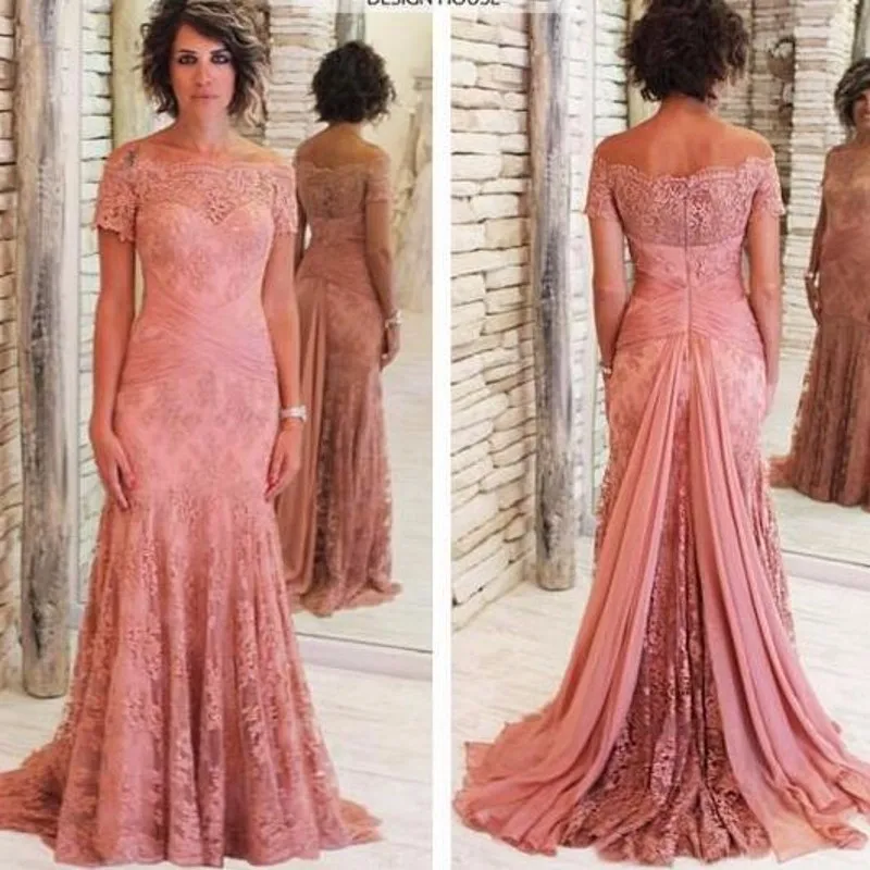 Hot Sale Mother Of The Bride Lace Dresses 2017 For Weddings Off