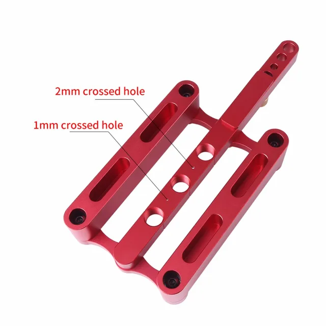 Drill Guide Wood Dowel Hole Drilling Guide Woodworking Positioner Locator Tool for Making 6/8/10mm Holes